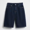Pantalones cortos holgados de vaquero para niños