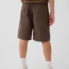 Pantalones cortos holgados de vaquero para niños