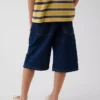 Pantalones cortos holgados de vaquero para niños