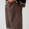 Pantalones cortos holgados de vaquero para niños