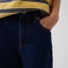 Pantalones cortos holgados de vaquero para niños