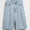 Pantalones cortos holgados de vaquero ultrasuaves para niños