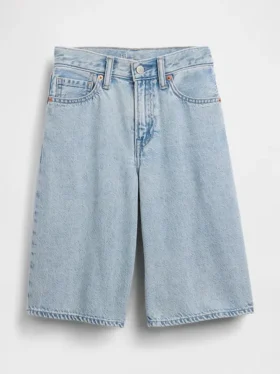 Pantalones cortos holgados de vaquero ultrasuaves para niños