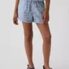 Pantalones cortos infantiles de lino y algodón con estampado de cuadros vichy