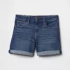 Pantalones cortos midi de denim para niños