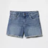Pantalones cortos midi de denim para niños