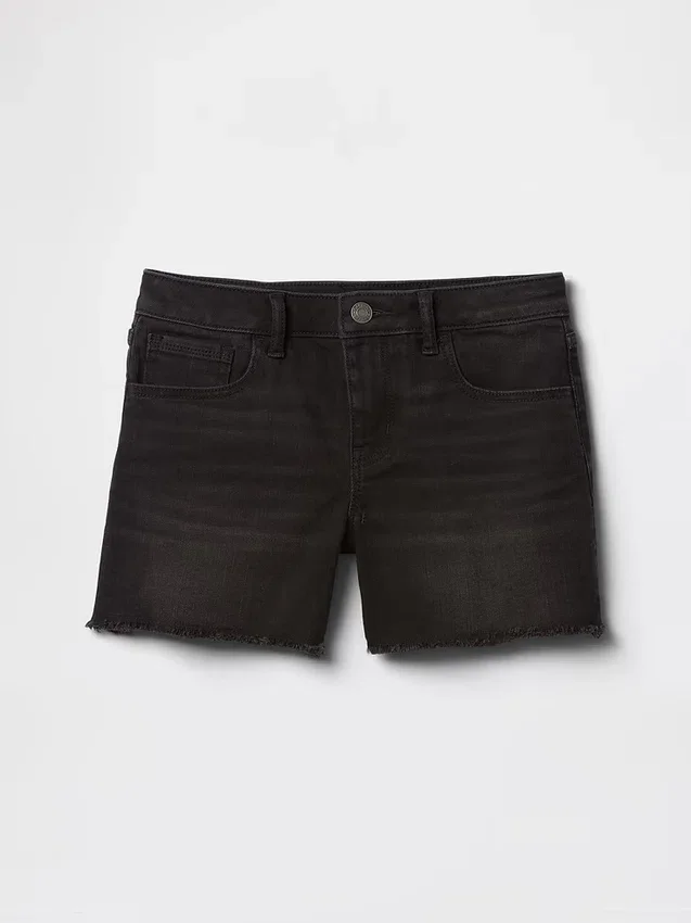 Pantalones cortos midi de denim para niños