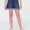 Pantalones cortos midi de denim para niños