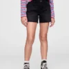 Pantalones cortos midi de denim para niños