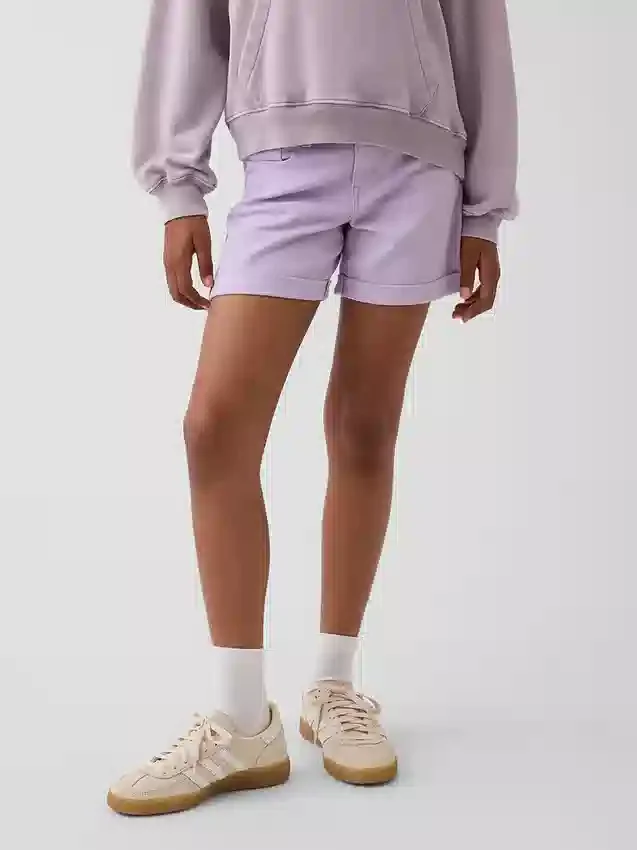 Pantalones cortos midi de denim para niños