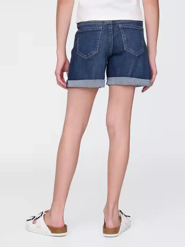 Pantalones cortos midi de denim para niños