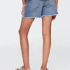 Pantalones cortos midi de denim para niños