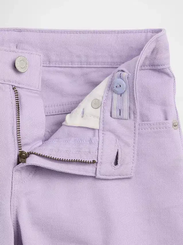 Pantalones cortos midi de denim para niños