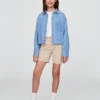 Pantalones cortos midi de uniforme para niños