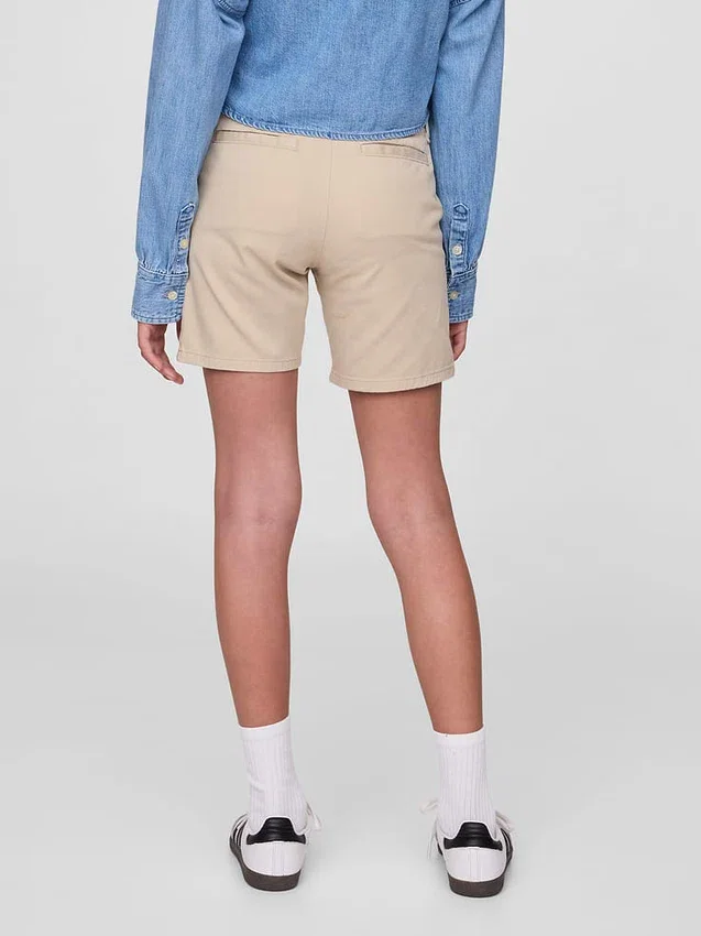 Pantalones cortos midi de uniforme para niños