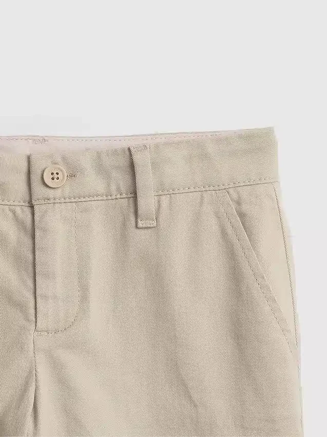 Pantalones cortos midi de uniforme para niños