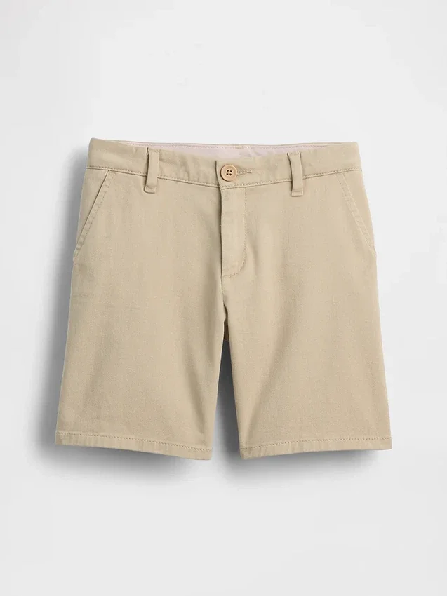 Pantalones cortos midi de uniforme para niños