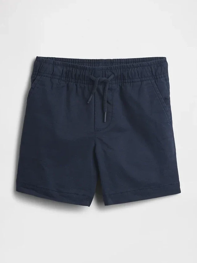 Pantalones cortos sin cremallera para bebés y niños pequeños