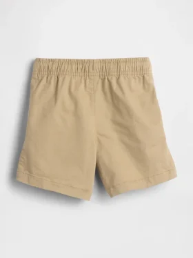 Pantalones cortos sin cremallera para bebés y niños pequeños