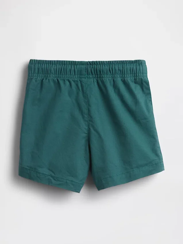 Pantalones cortos sin cremallera para bebés y niños pequeños