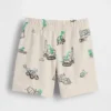 Pantalones cortos sin cremallera para combinar, para Bebé y Niño