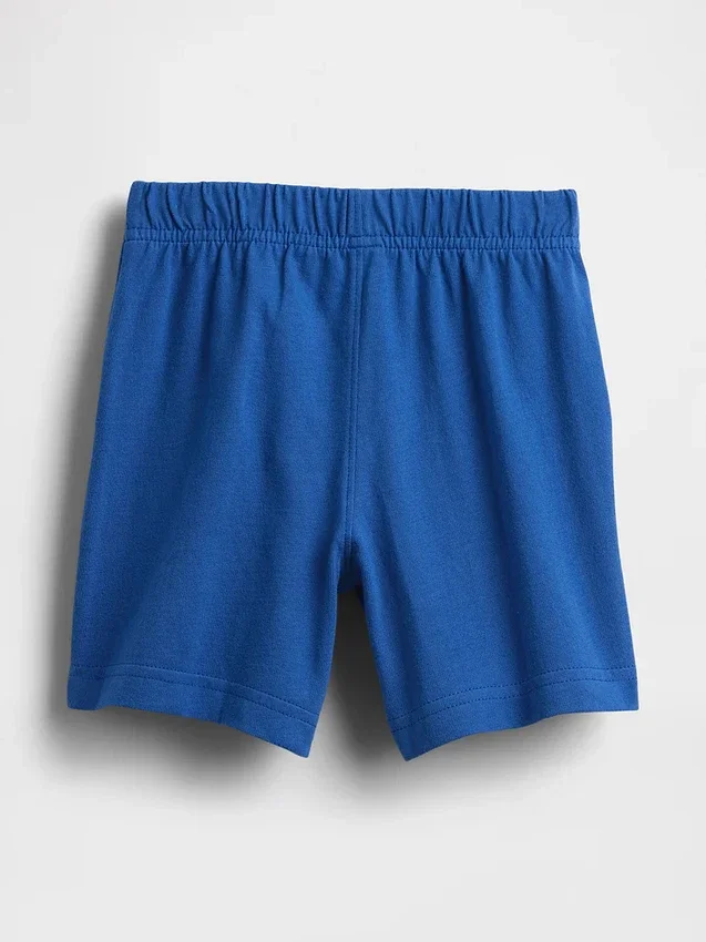 Pantalones cortos sin cremallera para combinar, para Bebé y Niño