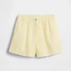 Pantalones cortos tipo bóxer de pijama de popelín reciclado para niños