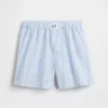 Pantalones cortos tipo bóxer de pijama de popelín reciclado para niños