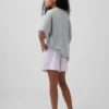 Pantalones cortos tipo bóxer de pijama de popelín reciclado para niños