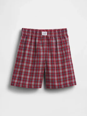 Pantalones cortos tipo bóxer de pijama reciclados para niños