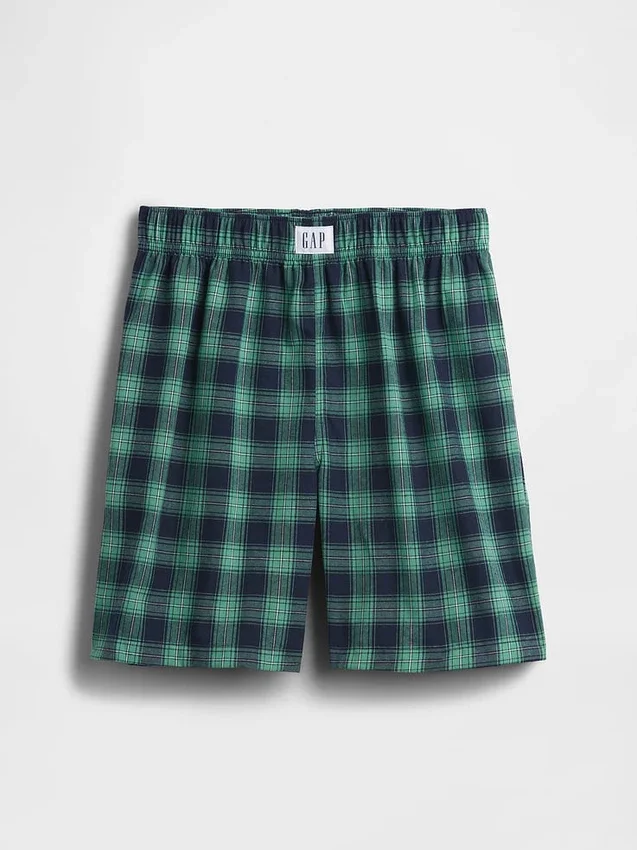 Pantalones cortos tipo bóxer de pijama reciclados para niños