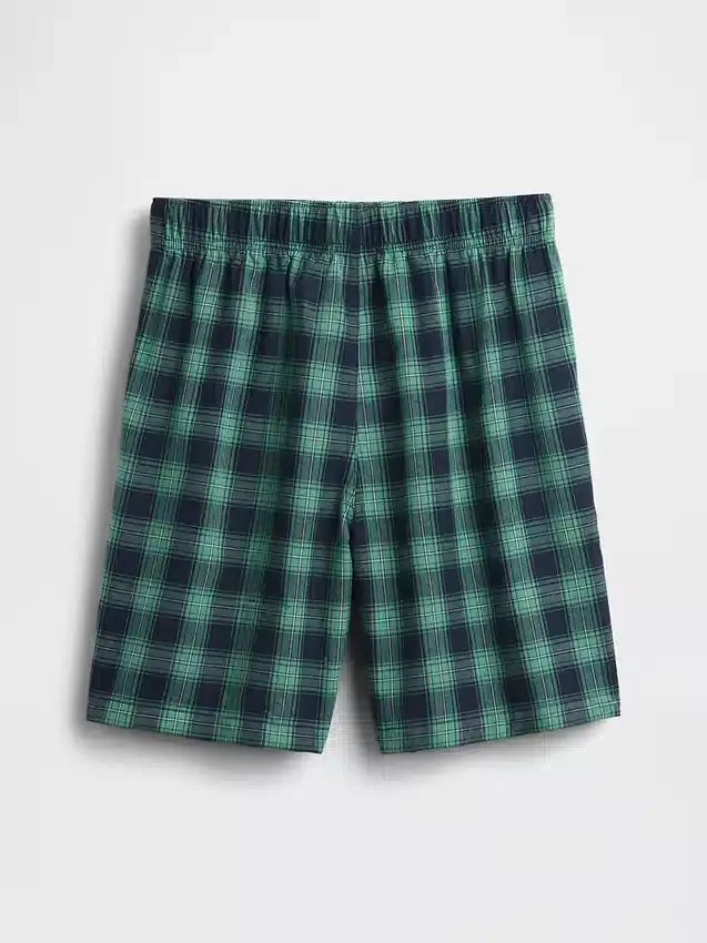 Pantalones cortos tipo bóxer de pijama reciclados para niños