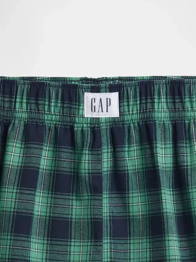 Pantalones cortos tipo bóxer de pijama reciclados para niños