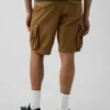 Pantalones cortos tipo cargo de corte holgado de 11"
