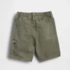 Pantalones cortos tipo carpintero de denim ultrasuaves para bebés y niños pequeños