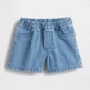 Pantalones cortos vaqueros con bolsillos y osito Brannan para bebé