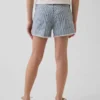 Pantalones cortos vaqueros de cintura baja con rayas para niños