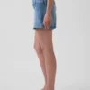Pantalones cortos vaqueros de talle bajo de 3"