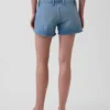 Pantalones cortos vaqueros de talle bajo de 3"