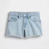 Pantalones cortos vaqueros de talle bajo para niños