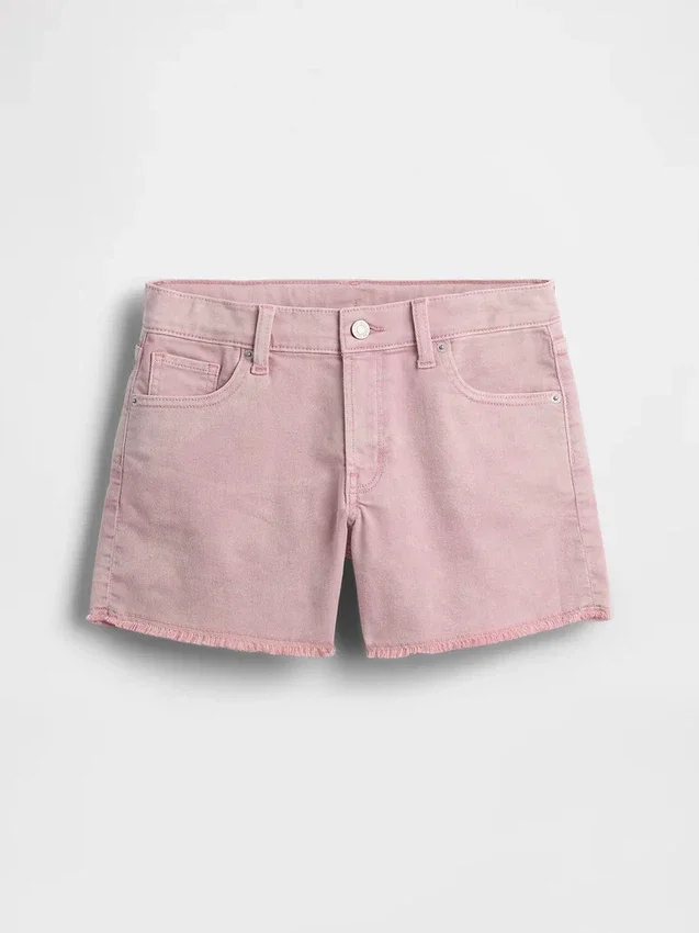 Pantalones cortos vaqueros de talle bajo para niños
