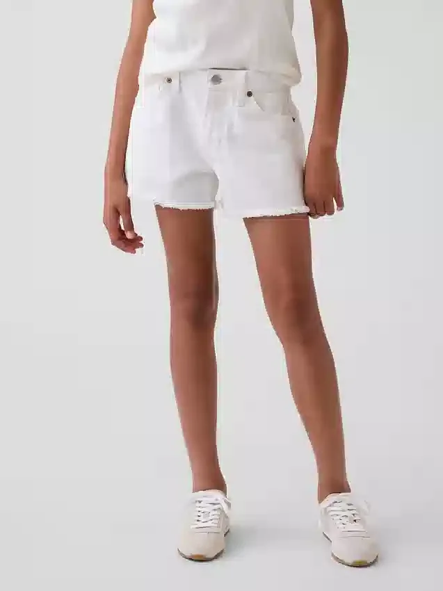 Pantalones cortos vaqueros de talle bajo para niños