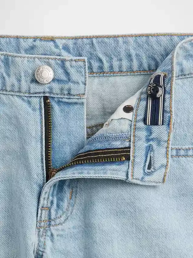 Pantalones cortos vaqueros de talle bajo para niños
