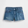 Pantalones cortos vaqueros de talle bajo «Ultrasoft Stride» para niños