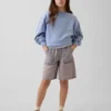 Pantalones cortos vaqueros de talle bajo y corte largo para niños