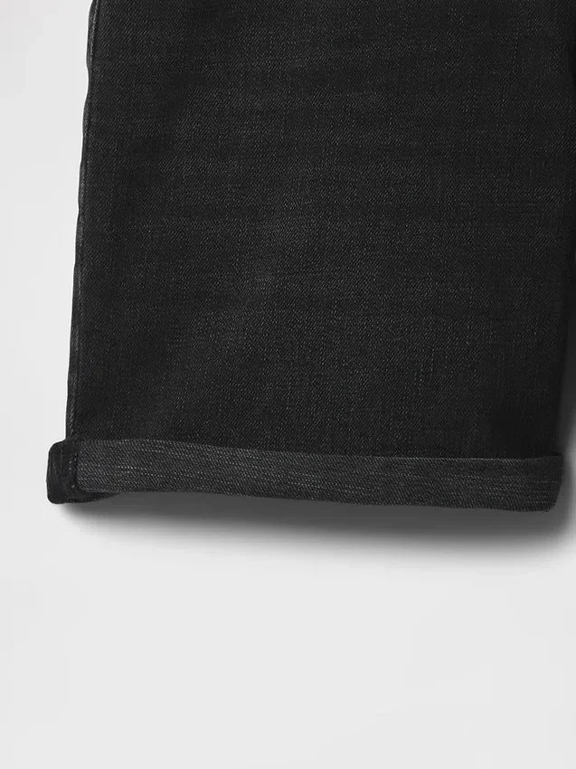 Pantalones cortos vaqueros de talle medio «Girlfriend» de 5"