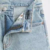 Pantalones cortos vaqueros de talle medio y corte largo para niños
