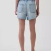 Pantalones cortos vaqueros «Easy Denim» ultrasuaves de 3,5” con talle bajo