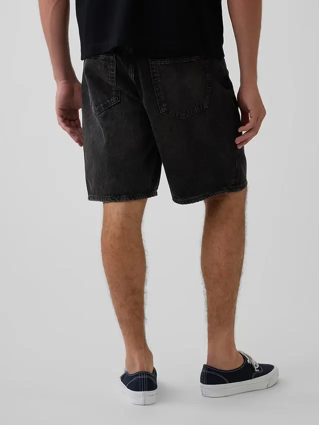 Pantalones cortos vaqueros holgados de 10,5"