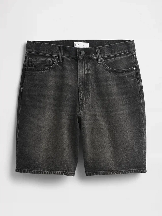 Pantalones cortos vaqueros holgados de 10,5"